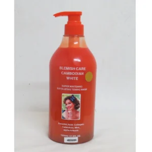 BLEMISH CARE CAMBODIAN WHITE SUPER WHITENING TONING SHOWER BATH 1000ML