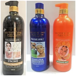 GLUTATHIONE Injection Strong Glutha Therminal Whitening Shower Gel Cream X 1