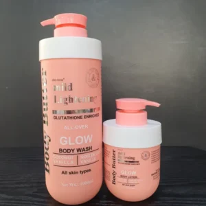 Clinitone Mild Lightening Glutathione Glow Body Butter Body Wash & Lotion 2in1.