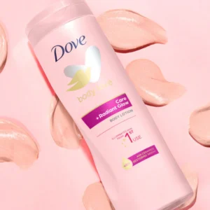 Dove Body Love Body Lotion Care + Radiant Glow & Ceramide Restoring Serum 400ml.